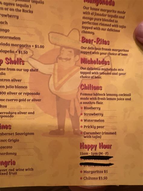 senor chubby's|chubby restaurant menu.